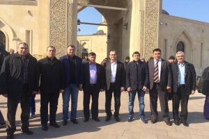 DATÜB Heyeti Errahmeh Camiinde