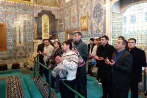 Ahıskalı İmamlardan Dünya Ahıska Türkleri Birliğine ziyaret