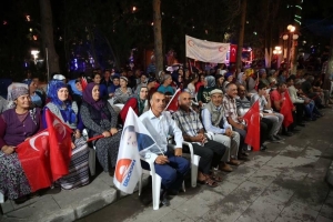 Erzincan, Üzümlü Halkı Meydanlarda