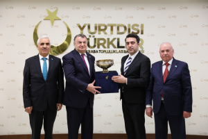 DATÜB Heyetinden YTB Başkanına Ziyaret