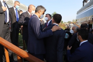 ​DATÜB Genel Başkanı Ziyatdin Kassanov Cumhurbaşkanı Erdoğan ile bir Araya Geldi