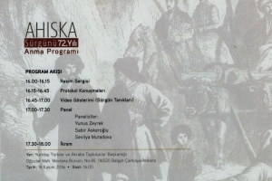 Ahıska Sürgünü'nün 72. Yılı Anma Programı