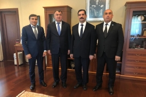 ​DATÜB Genel Başkanı T.C Bakü Büyükelçisi ile Görüştü