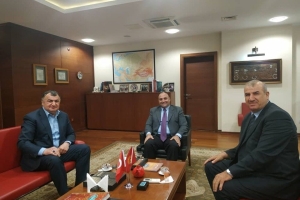 ​DATÜB Genel Başkanı Sayın Ziyatdin Kassanov, T.C. Bişkek Büyükelçisi ile Görüştü