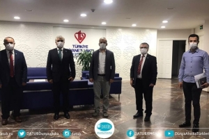 DATÜB Heyeti, Türkiye Diyanet Vakfı Genel Müdürlüğü’nü Ziyaret Etti