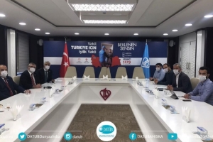 DATÜB Heyeti, Türkiye Diyanet Vakfı Genel Müdürlüğü’nü Ziyaret Etti
