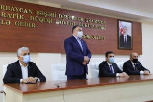 Ziyatdin Kassanov, Saatli ve Sabirabad İllerinden Gelen Şehit Aileleri ile Biraraya Geldi