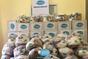 DATÜB Gürcistan’da Yaşayan Ailelere Erzak Yardımı Yaptı