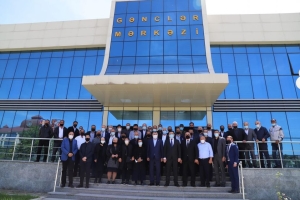 Ziyatdin Kassanov, Saatli ve Sabirabad İllerinden Gelen Şehit Aileleri ile Biraraya Geldi