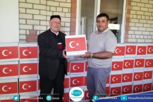 ​Herson’da Ahıskalı Ailelere Gıda Yardım Kolisi Ulaştı