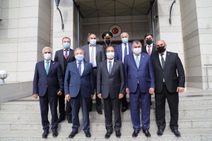 DATÜB T.C Bakü Büyükelçisini Ziyaret Etti