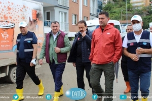 Hayırsever iş insanı ve DATÜB Genel Başkanı Ziyatdin Kassanov'dan AFAD'a 1 Milyon TL Bağış