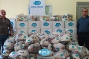 DATÜB Gürcistan’da Yaşayan Ailelere Erzak Yardımı Yaptı