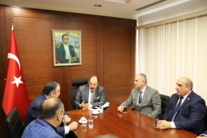 DATÜB Heyeti Büyükelçi Bağcı ile Görüştü