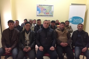 DATÜB Gürcistan Temsilcisi Gorid'e Ev Alan Ahıskalı Ailelerle Görüştü