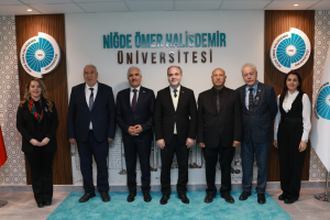 Dünya Ahıskalı Türkler Birliği Heyetinden Niğde Ömer Halisdemir Üniversitesi’ne Ziyaret