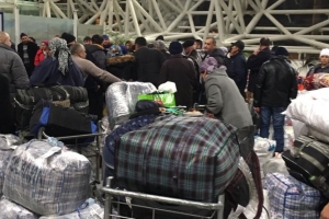 Ahıska Türklerinin dördüncü kafilesi Türkiye'de