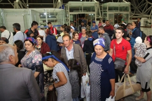 Ahıska Türklerinin Beşinci Kafilesi Erzincan'da