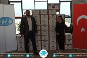 DATÜB'ün Gıda Yardım Kolisi Denizli'de İhtiyaç Sahibi Ailelere Ulaştı
