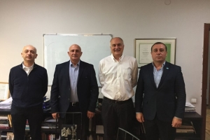 ​DATÜB Gürcistan Temsilciliği Başkanı İsmail Ahmedov, Gürcistan Ulusal Müze Genel Müdürü ile Görüştü