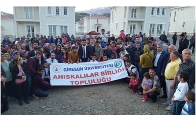 ​Giresun Üniversitesi Ahıskalılar Topluluğu ve Garip Türklerin Huzuru: Erzincan