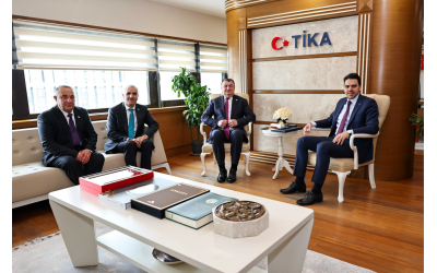 DATÜB Heyetinden TİKA Başkanına Ziyaret