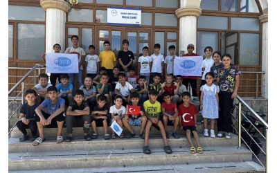 Üzümlü’de Kur’an Kursunu Tamamlayan Öğrencilere Yemek İkramı