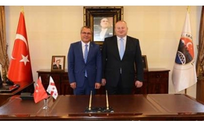 Gürcistan'ın Samtskhe-Cavakheti bölge valisi Akaki Matchutadze Ardahanı Ziyaret etti