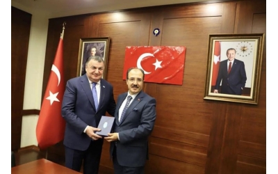 DATÜB'den Bakü Büyükelçisine Ziyaret