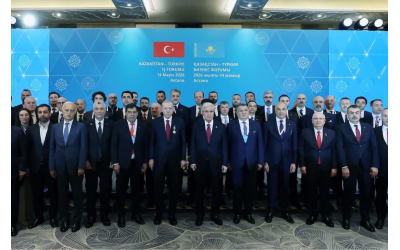 Dünya Ahıskalı Türkleri Birliği Genel Başkanımız Ziyatdin Kassanov, Türkiye–Kazakistan İş Forumuna Katıldı