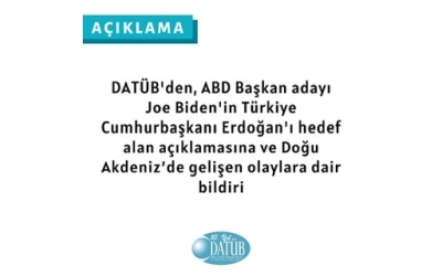 DATÜB'den, Gelişen Son Olaylara Dair Bildiri