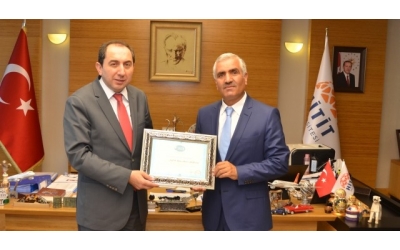 DATÜB Genel Sekreteri Fuat Uçar Hitit Üniversitesini Ziyaret Etti