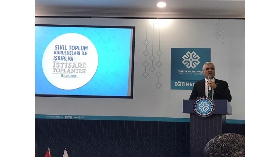 DATÜB Sivil Toplum Kuruluşları ile İş Birliği İstişare Toplantısına Katıldı