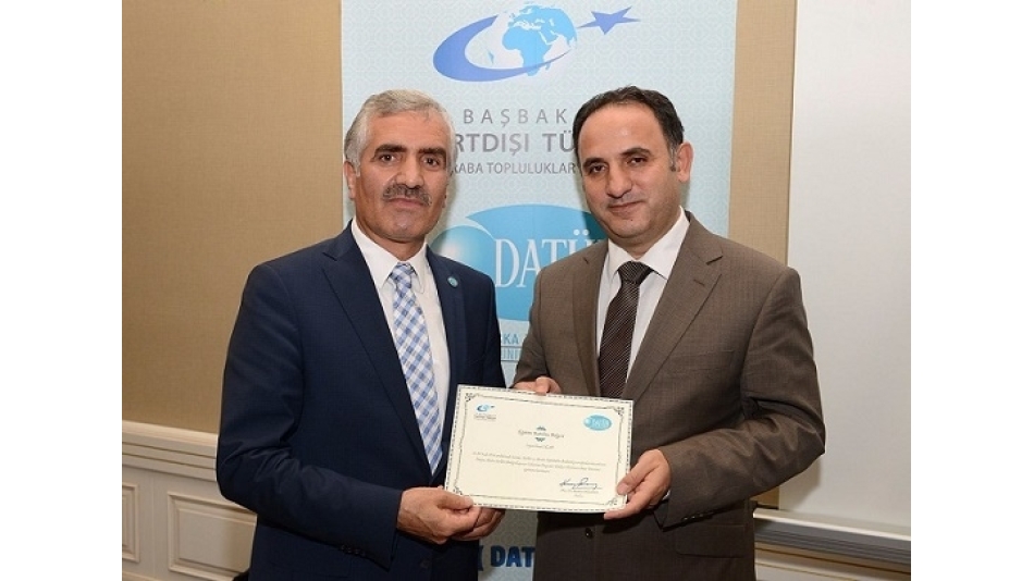 DATÜB Katılımcıları Sertifikalarını Aldı
