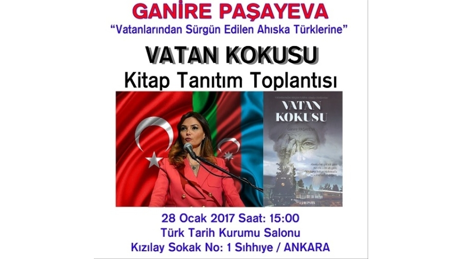 Ganire Paşayeva'nın VATAN KOKUSU Kitap Tanıtım Toplantısı