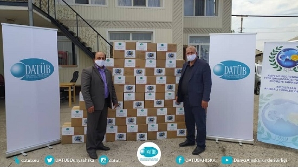 DATÜB'ün Gıda Yardım Kolisi Kırgızistan'da İhtiyaç Sahibi Ailelere Ulaştı
