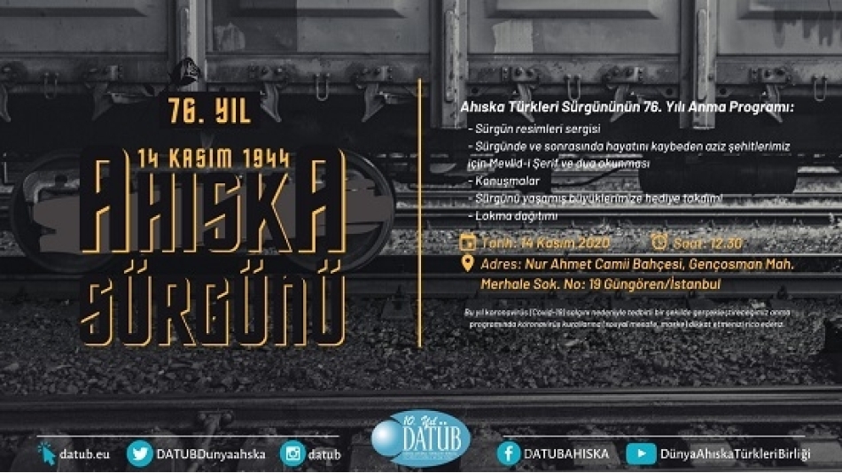 Ahıska Türkleri Sürgünü'nün 76. Yıldönümü