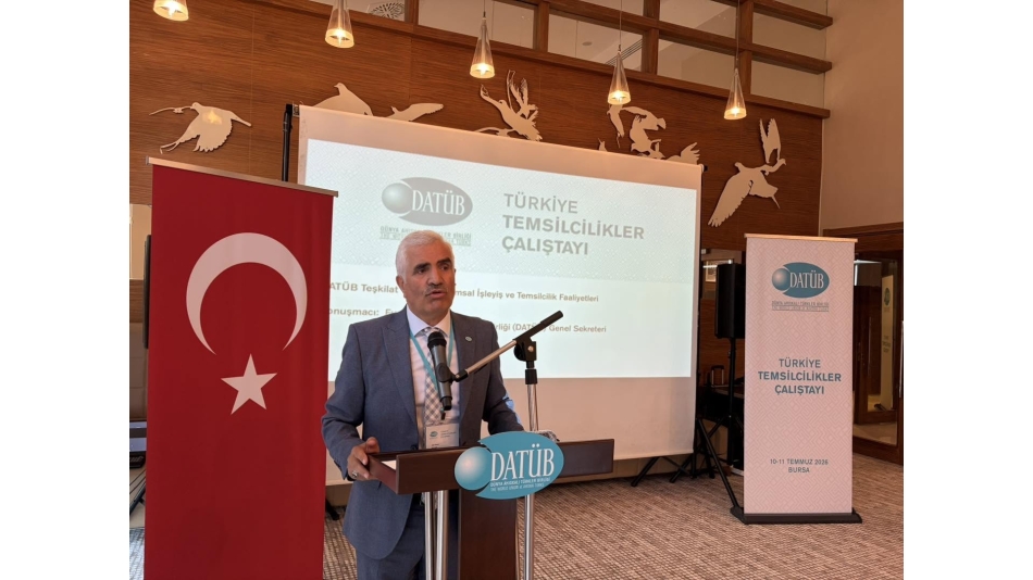 DATÜB Türkiye Temsilcilikler Çalıştayı Tamamlandı