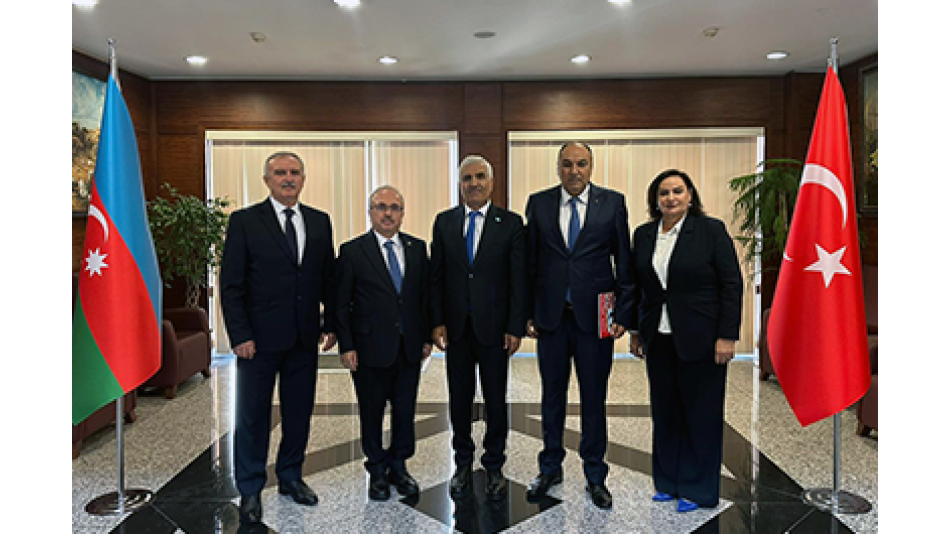 DATÜB Delegation Visits Turkish Ambassador to Baku, Prof. Dr. Birol Akgün
