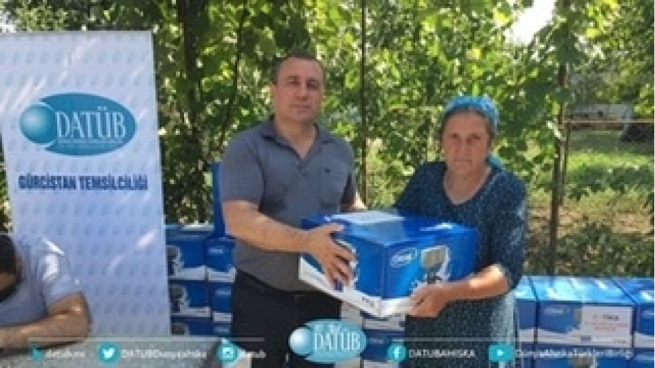 DATÜB Gürcistan Temsilciliği ve TİKA İşbirliğinde Süt ve Kaymak Makinesi Dağıtımı Gerçekleştirildi