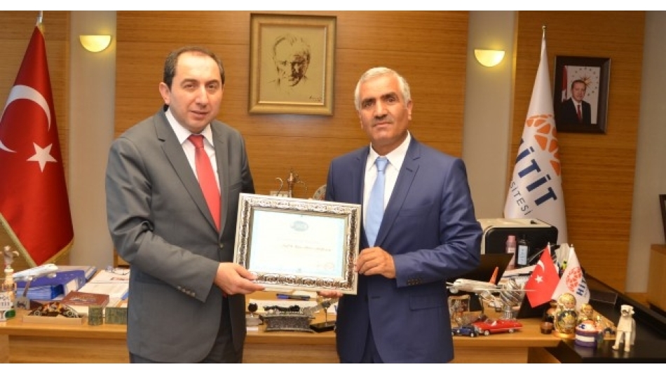 DATÜB Genel Sekreteri Fuat Uçar Hitit Üniversitesini Ziyaret Etti