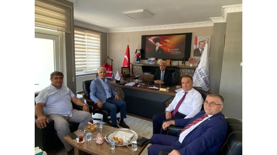 DATÜB Heyetinden Elazığ İl Göç İdaresi Müdürüne Ziyaret