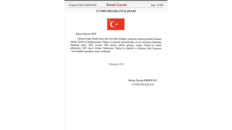 Cumhurbaşkanı Kararı