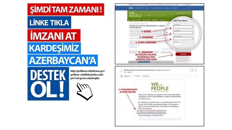 Kardeşimiz Azerbaycan'a Destek Olalım!