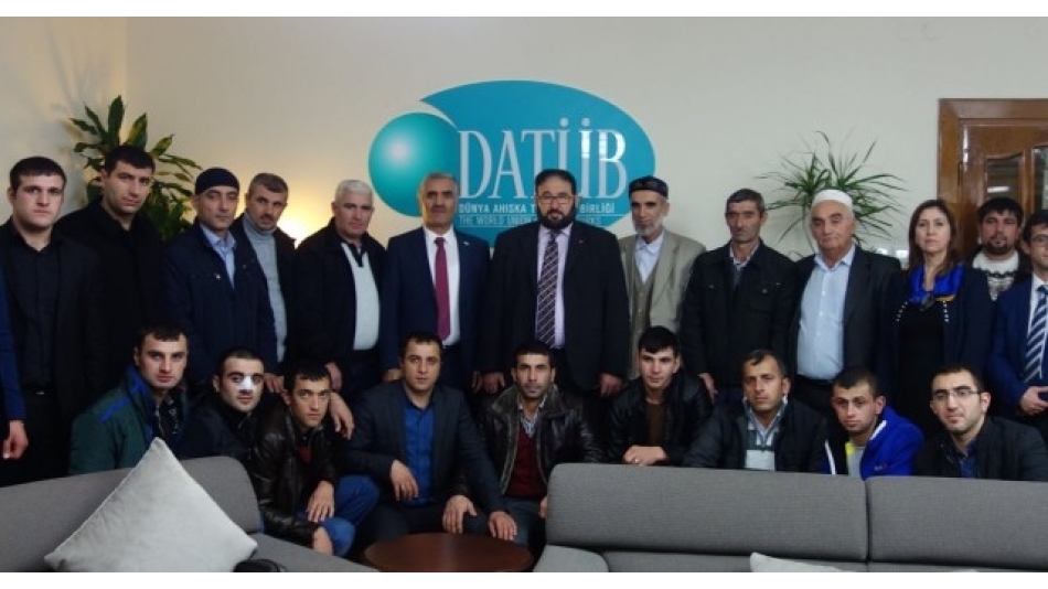 Ahıskalı İmamlardan Dünya Ahıska Türkleri Birliğine ziyaret