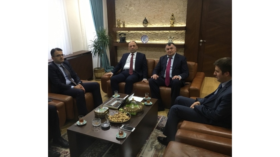 DATÜB Nüfus ve Vatandaşlık İşleri Genel Müdürünü Makamında Ziyaret Etti