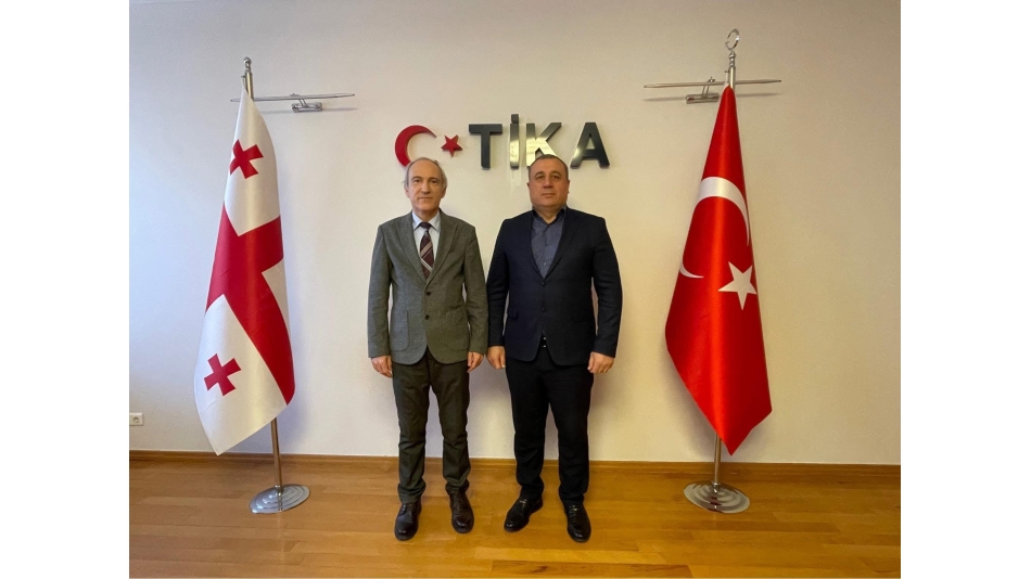 DATÜB’den TİKA Tiflis Koordinatörü Salih Özer’e Ziyaret