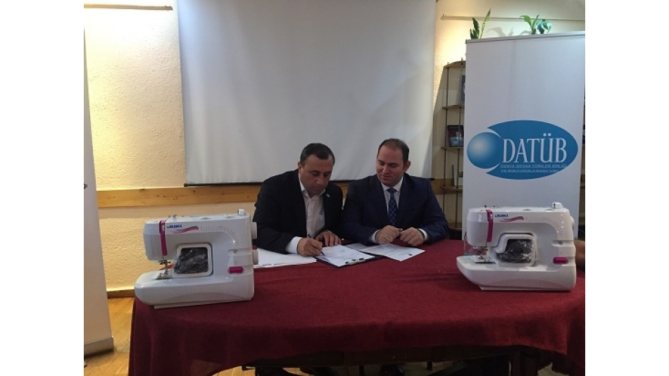 DATÜB Gürcistan'da Yaşayan Ahıskalılar için III Etap Olarak Dikiş Makinesi Dağıttı