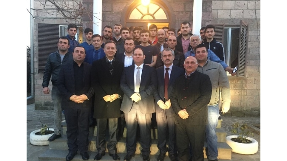 DATÜB Gürcistan Temsilcisi, T.C. Gürcistan Büyükelçisi ve TİKA Koordinatörünün Ahıska ziyareti