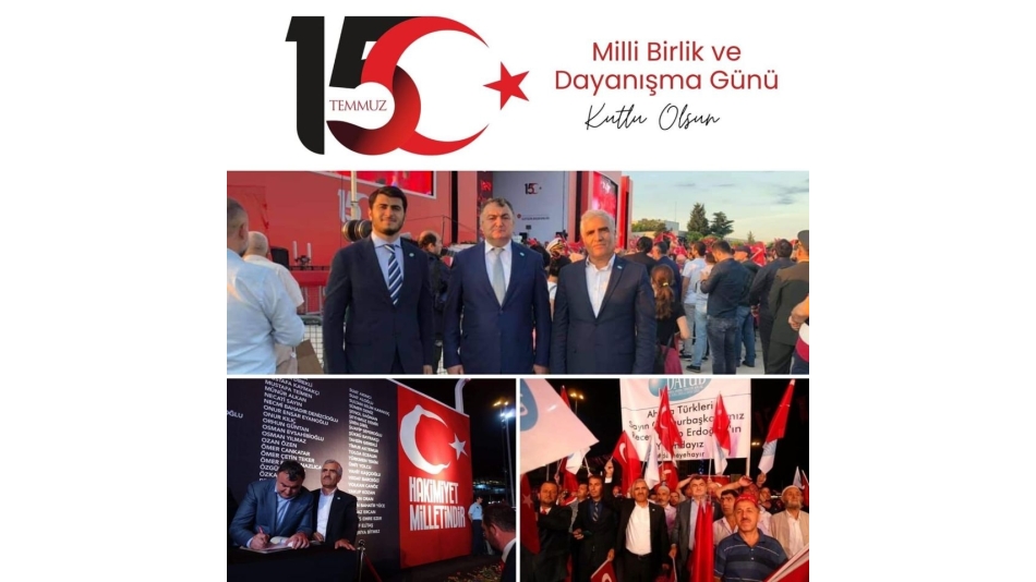 DATÜB Genel Başkanımız Sn. Ziyatdin Kassanov, 15 Temmuz Hain Darbe Girişimi'nin 6. Yıldönümü Dolayısıyla bir Mesaj Yayınladı